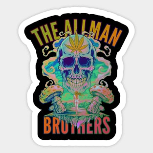 Allman brothers vintage Sticker